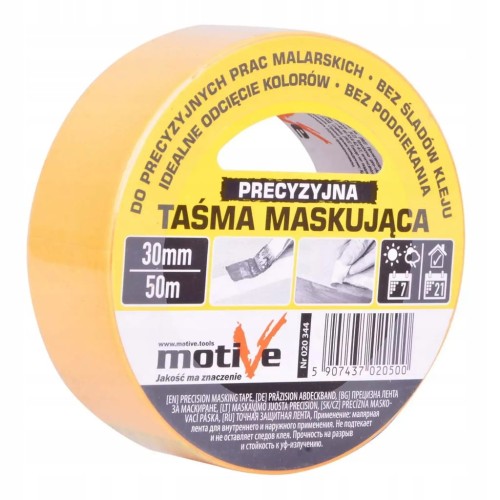 MOTIVE TAŚMA MASK PRECYZYJNA 30mm/50m