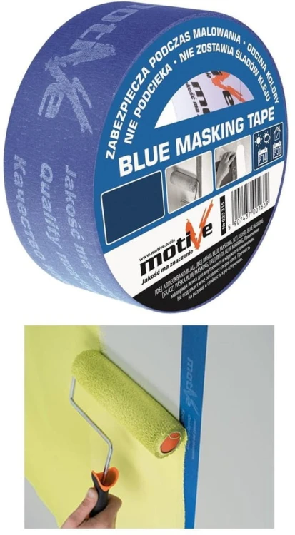 MOTIVE Blue Masking Tape – opakowanie i zastosowanie