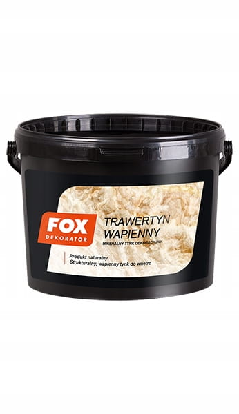 FOX Trawertyn wapienny drobne ziarno 5 kg