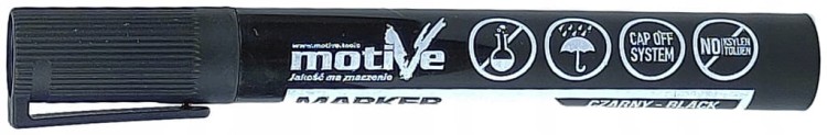 Marker permanentny czarny Motive 1 szt.
