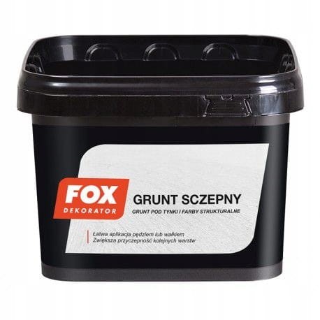 FOX Grunt sczepny ziarnisty pod tynki i farby niemineralne 1 kg