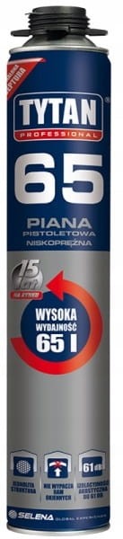 TYTAN PROFESSIONAL 65 Piana Pistoletowa Niskoprężna 750 ml PL