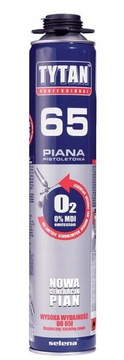 TYTAN PROFESSIONAL 65 Piana Pistoletowa Niskoprężna 750 ml PL