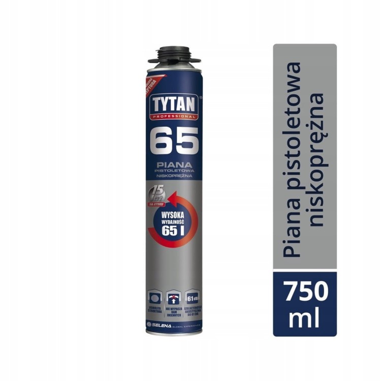 TYTAN PROFESSIONAL 65 Piana Pistoletowa Niskoprężna 750 ml PL