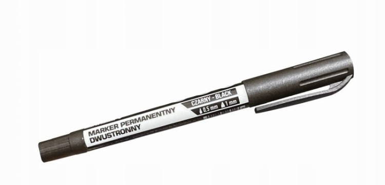 MARKER DWUSTRONNY PERMANENT CZARNY MOTIVE (100 119)