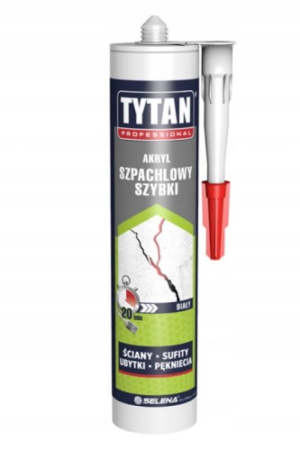 TYTAN PROFESSIONAL akryl szpachlowy szybki 280 ml biały