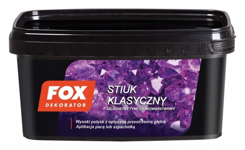 FOX DEKORATOR STIUK KLASYCZNY 1 kg