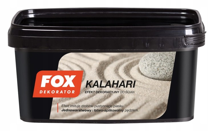 FOX Farba dekoracyjna KALAHARI, SABULUM 1, kolor 0002 1 l