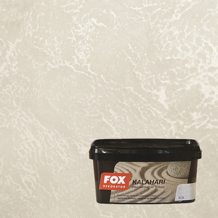 FOX Farba dekoracyjna KALAHARI, SABULUM 1, kolor 0002 1 l