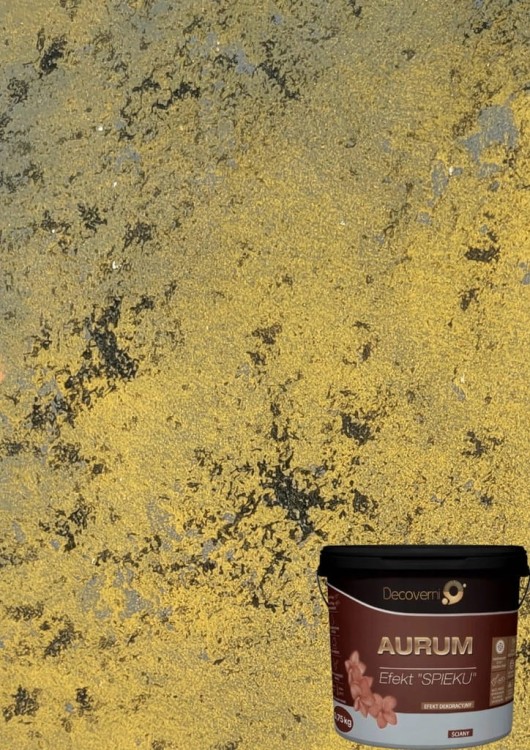 DECOVERNI AURUM - Dekoracja w stylu Glamour Zestaw 5 - 8 m2 ZŁOTY BEŻ
