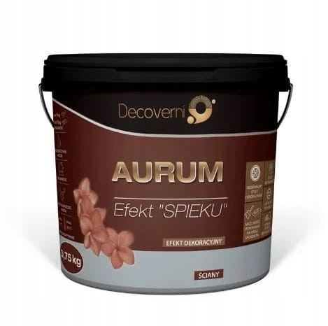 DECOVERNI AURUM - Dekoracja w stylu Glamour Zestaw 5 - 8 m2 ZŁOTY BEŻ