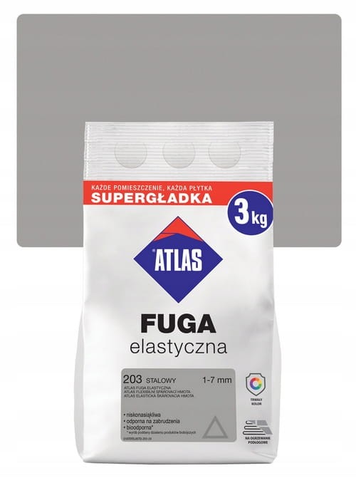 ATLAS FUGA ELASTYCZNA STALOWY 203 3 KG