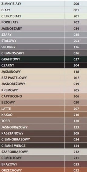 ATLAS FUGA ELASTYCZNA CEMENTOWY 211 3 KG