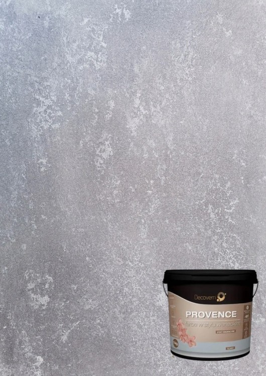 PROVENCE glinka wenecka ZESTAW NA OK. 6m2 kolor jasnoszary + CEBO UP 341