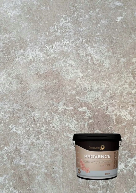 Provence Cappuccino Design Decowant – efekt glinki weneckiej i opakowanie