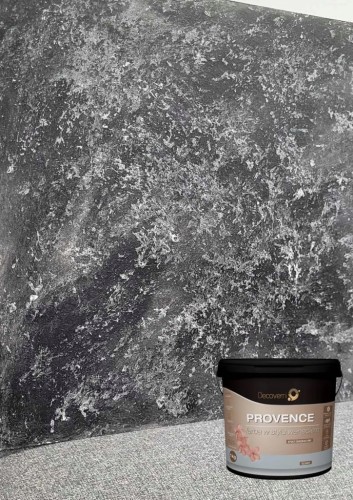 Provence Ciemny Granit Design Decowant – efekt glinki weneckiej i opakowanie