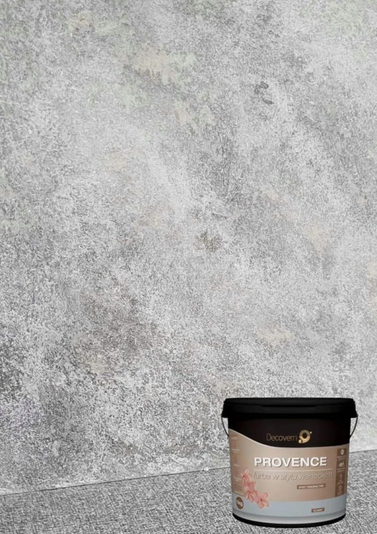 Provence Jasnoszary Design Decowant – efekt glinki weneckiej i opakowanie