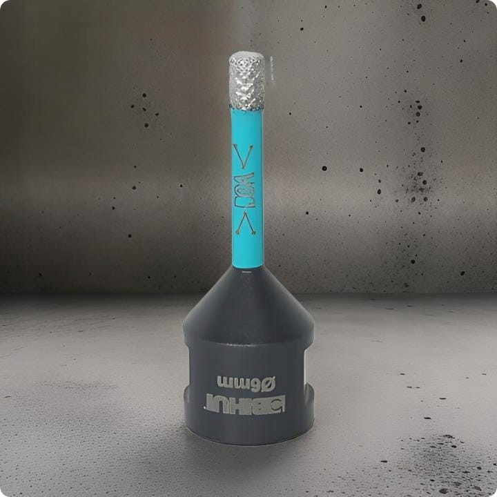 Otwornica Diamentowa BIHUI TURBO Wytrzymała Precyzyjna Gwint M14 6mm