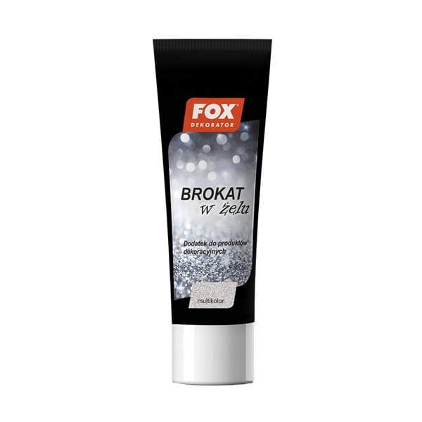 FOX DEKORATOR BROKAT W ŻELU 02 MULTIKOLOR 80 ml