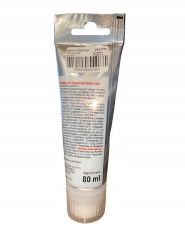 FOX DEKORATOR BROKAT W ŻELU 01 ZŁOTY 80 ml