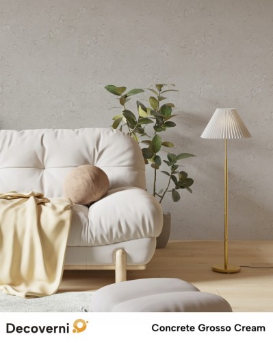 BETON CONCRETE GROSSO 20 KG zestaw 10m2 CREAM Krem