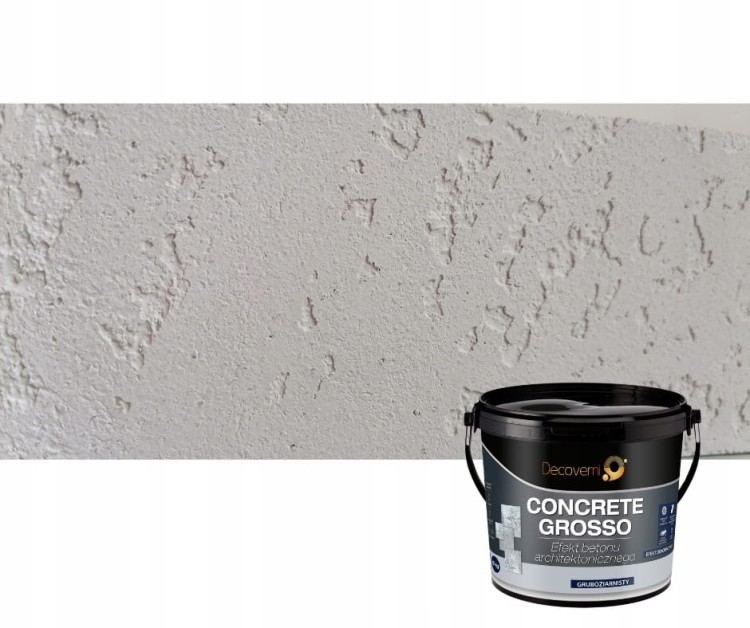 Beton CONCRETE GROSSO 10KG zestaw 5m2 CHALK