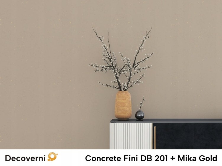 BETON CONCRETE FINI 5 KG DB 201 + MIKA GOLD