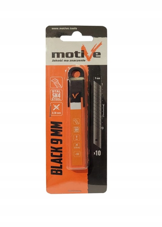 OSTRZA BLACK 9mm MOTIVE