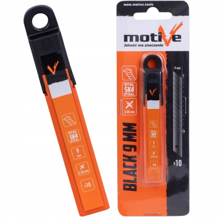 OSTRZA BLACK 9mm MOTIVE