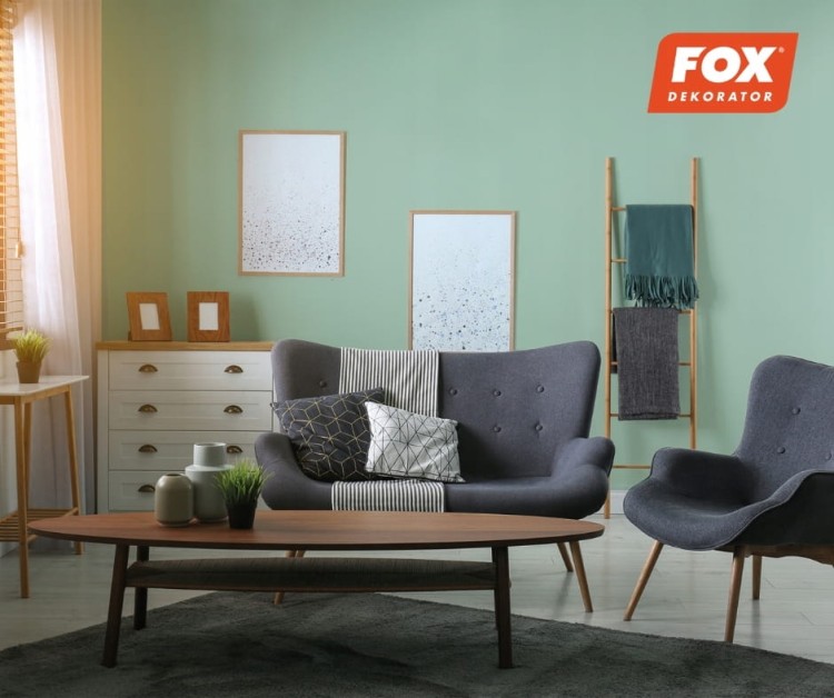 FOX DEKORATOR COLOR MATT Farba Lateksowa Wewnętrzna, 2,5 l NCS S 5020-B50G