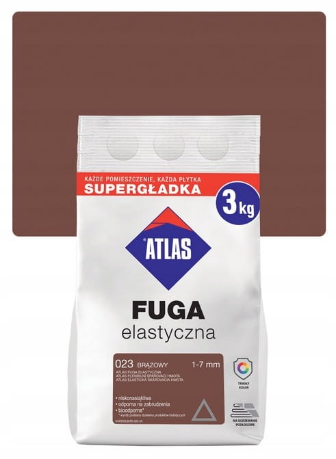 Fuga elastyczna Atlas 023 BRĄZOWY 3 kg