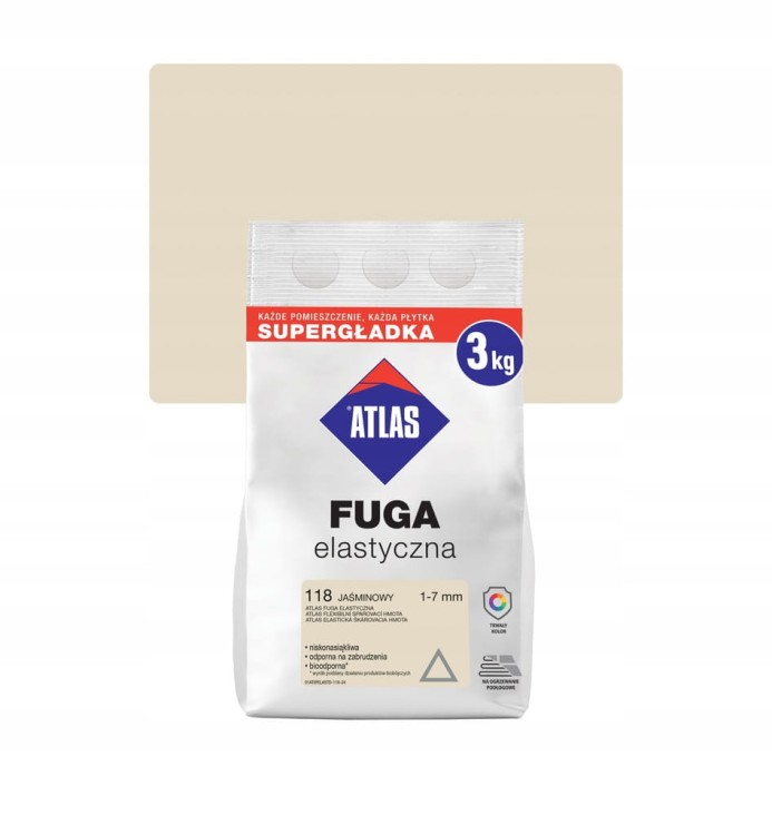 ATLAS FUGA ELASTYCZNA JASMINOWY 118 3 KG
