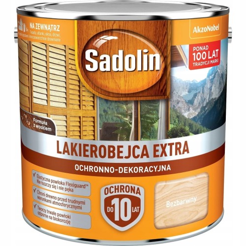 SADOLIN EXTRA BEZBARWNY 2,5 L