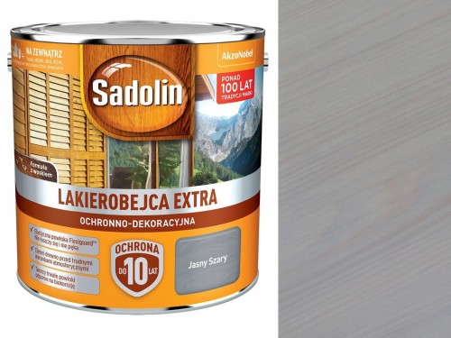 SADOLIN EXTRA DRZEWO JASNY SZARY 0,75 L