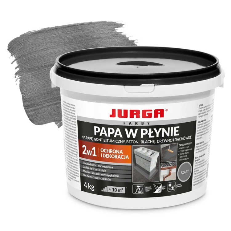 PAPA W PŁYNIE 4KG SZARY