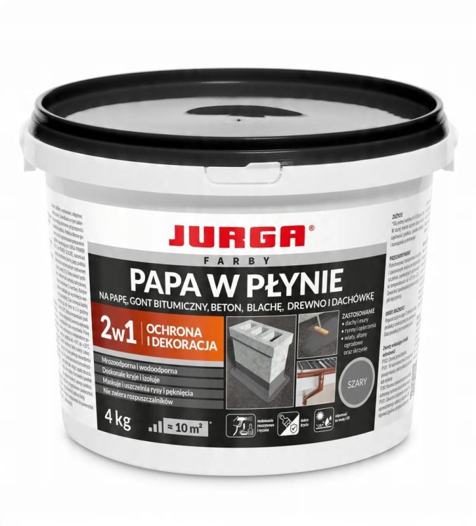 PAPA W PŁYNIE 4KG SZARY