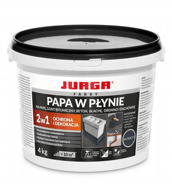 PAPA W PŁYNIE 4KG ANTRACYT