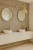 Provence Beżowy Taupe Design Decowant – aranżacja łazienki z beżową ścianą