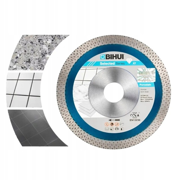 BIHUI TARCZA DIAMENTOWA B-MAGIC DO PORCELANY 125MM