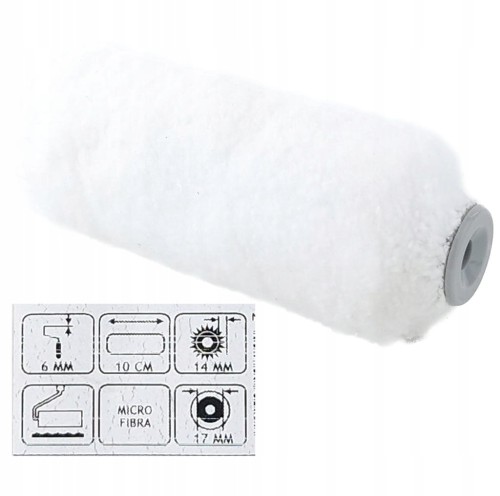 WKŁADY V-PRO WHITE FIBRA 10 CM/6mm (2szt) runo 14 mm
