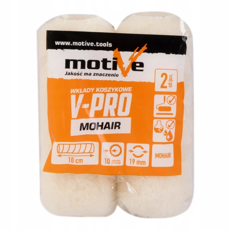WKŁADY V-PRO MOHAIR 10 cm rono 10mm