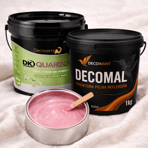 ZESTAW RÓŻOWY DEKOMAL