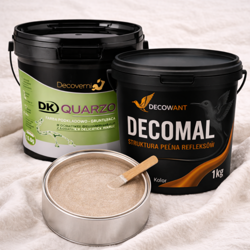 ZESTAW DECOMAL PIASKOWY BEŻ