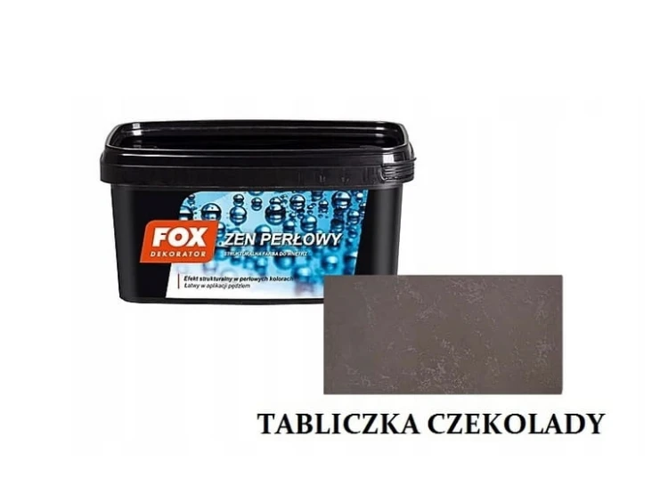 FOX Zen Perłowy Tabliczka Czekolady – opakowanie i wzornik