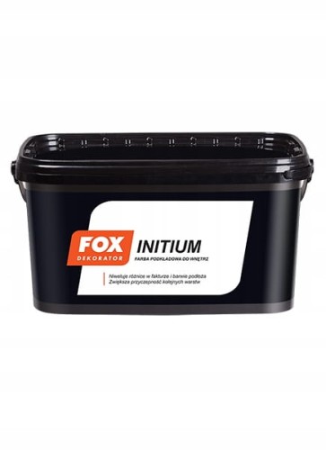 FOX DEKORATOR INITIUM PODKŁADOWA FARBA GRUNTUJĄCA 1 1L