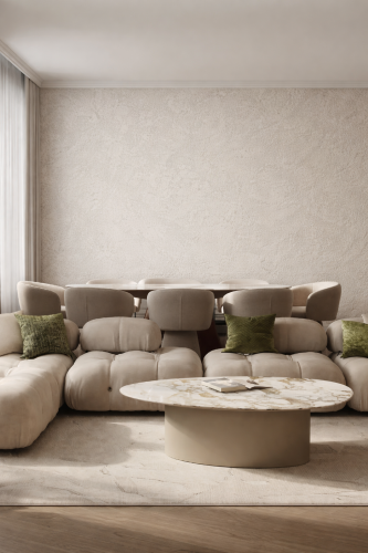 DECOMAL MAT PIASKOWY BEŻ