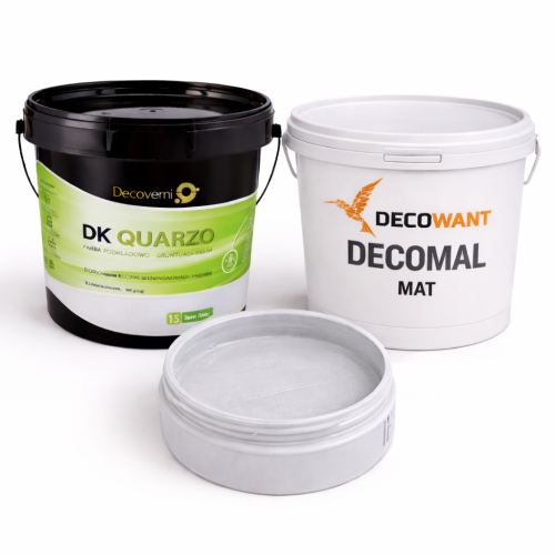 DECOMALMAT ZESTAW SZARY