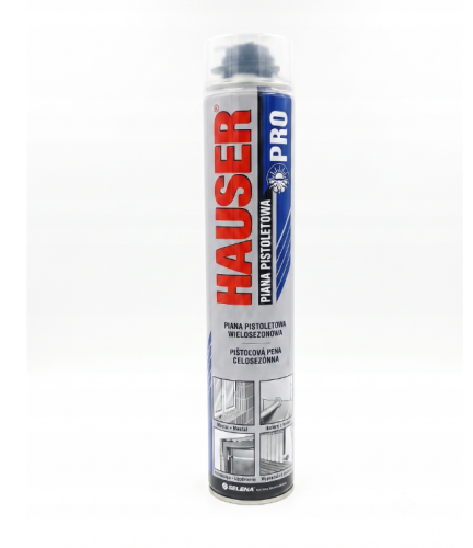 HAUSER PRO Wielosezonowa Piana Pistoletowa 750 ml