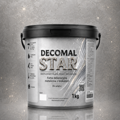DECOMAL STAR SZARA GWIAZDA