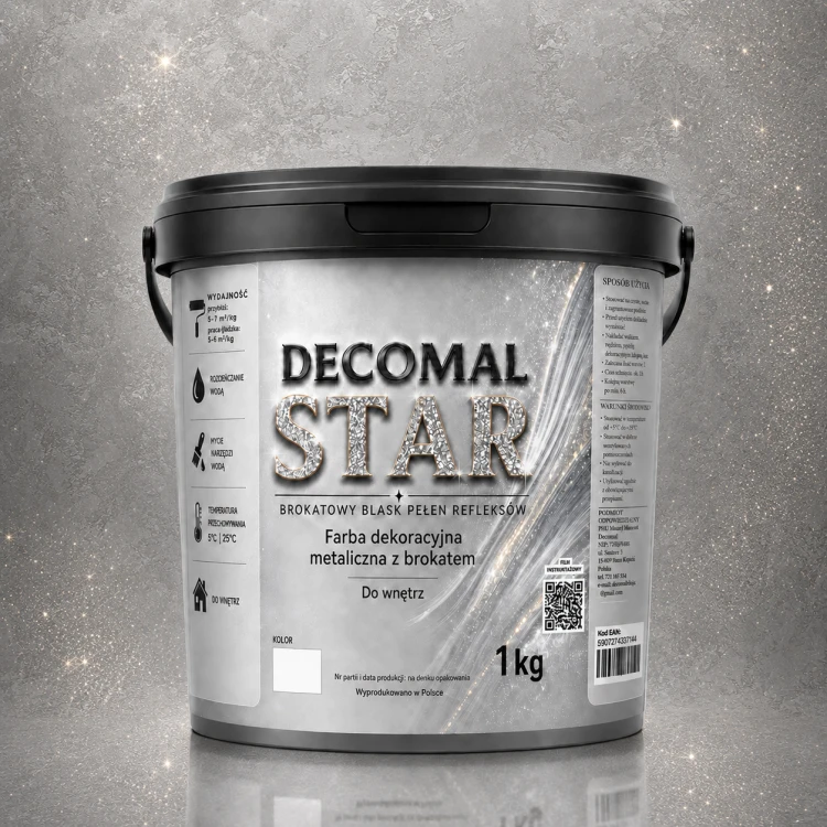 DECOMAL STAR SZARA GWIAZDA